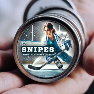 Dr. Snipes Aromatherapy Hockey Stick Wax - 100% Natural Beeswax and Coconut Oil Blend