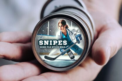 Dr. Snipes Aromatherapy Hockey Stick Wax - 100% Natural Beeswax and Coconut Oil Blend